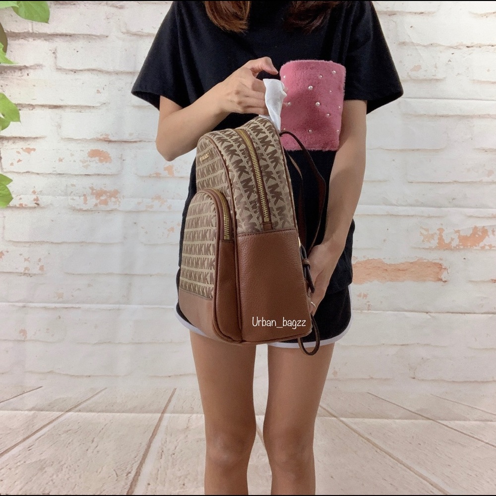 Michael Kors Abbey Medium Backpack - Picture 3 of 8